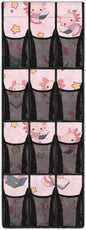 Newt Star Over The Door Shoe Organizer,12 Compartment Breathable Mesh Pocket Over the Door Hanging Shoe Organizer,Closet Shoe Organizer,Large Men's and Women's Shoe Organizer