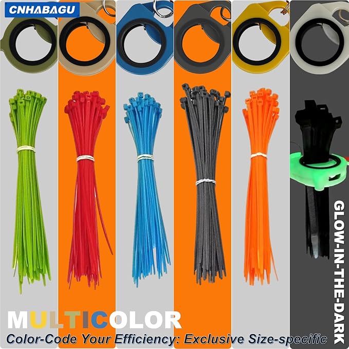 Zip Tie Holder Green 2 Pack Cable Tie Holder Strong Efficient Solution for Tool Belt Electrician Zip Ties Organizer Portable Safety Reusable