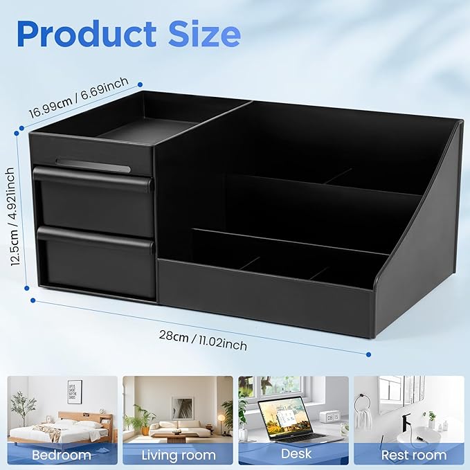 EXIN DECHEN Cologne Organizer for Men,Cologne Stand,Organizador de Perfumes,Estante Para Perfumes,Dresser Organizer Countertop,Mens Bedroom Essentials,Room Decor for Mens,Gifts for Men