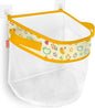 UNEEDE Duck Print Bath Toy Organizer, 4.15 Gallons Bathtub Toy Holder, Quick Dry Mesh Shower Caddy, Yellow Duck Stuff