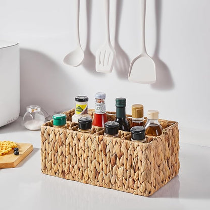 Berdeng Utensil Caddy, Utensil Basket for Table,Napkin and Utensil Holder, Silverware Caddy, Cutlery Holder, Utensil Holder for Party, Picnic Caddy for Plates and Utensils…
