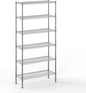 14" Deep x 36" Wide x 74" Height Wire Shelving Kit | 6-Tier | NSF Commercial Storage Rack Unit