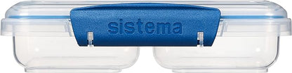 Sistema 11.8 Ounce Small Split Storage Container (Colors may vary)