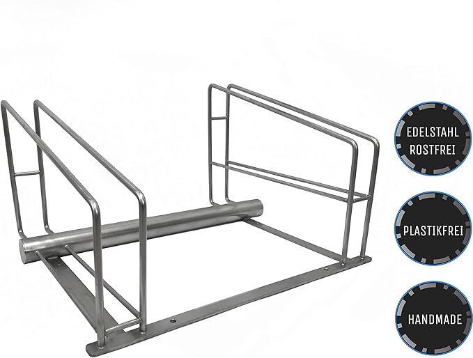 NAMOR Ironing Parker for 2 Bicycles Stainless Steel Bicycle Stand Made in Germany
