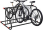 Commercial Grid Bike Rack for 10 Bikes - Heavy Duty Metal Bike Stand Floor, 51.8 LBS Q235 Steel Outdoor Bicycle Parking Rack for Garage, Retail, School, Backyard, Bike Shop (Double Side)