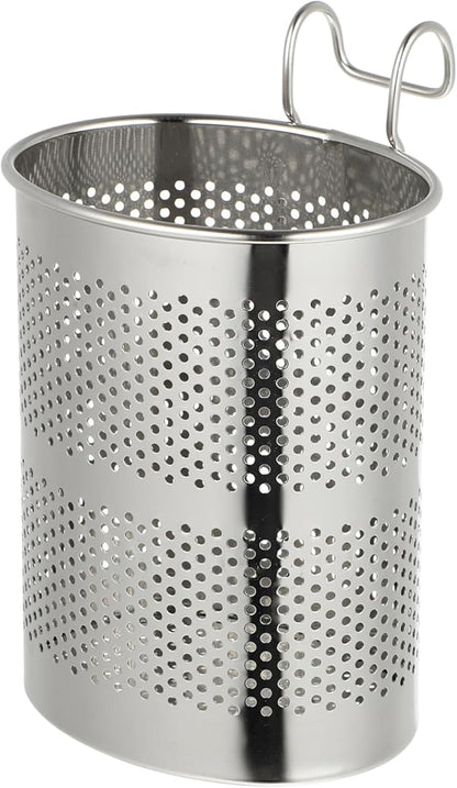 Ciieeo Hanging Chopsticks Holder with Ventilated Drying Rack and Hook Kitchen Utensils Organizer for Efficient Tableware Storage