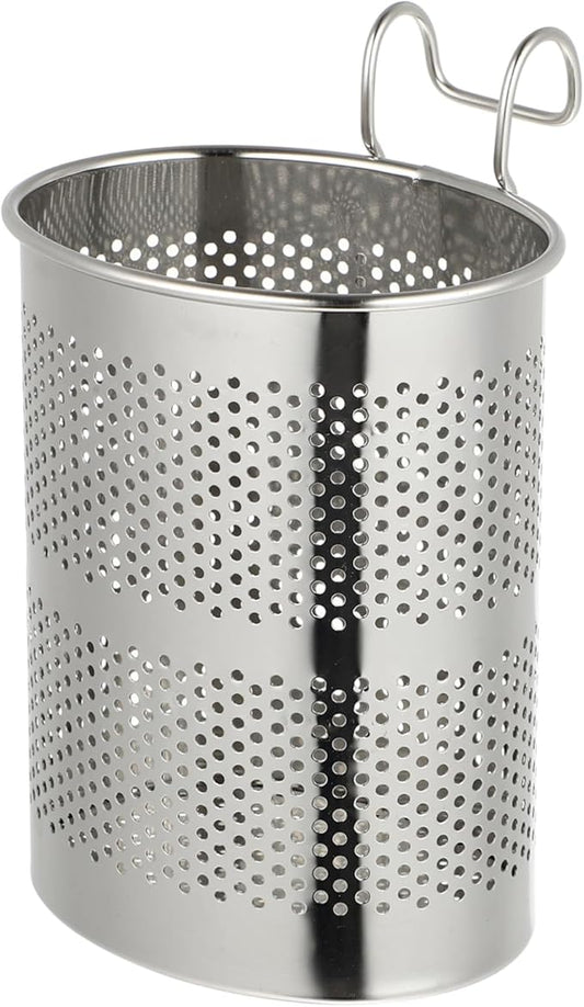Ciieeo Hanging Chopsticks Holder with Ventilated Drying Rack and Hook Kitchen Utensils Organizer for Efficient Tableware Storage