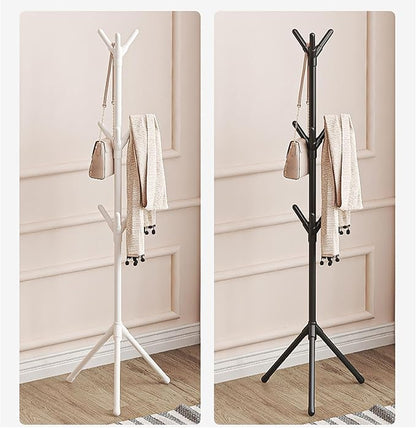 Coat Rack Halles Tree Freestanding Clothes Caps Organizers Coat Tree For Hat Jackets Handbags Scarves 19.69" X 66.92"