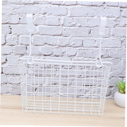 MAGICLULU Hanging Storage Rack over Door Basket Cabinet Storage Basket Closet Organizer Hanging Rack