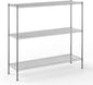18" Deep x 60" Wide x 54" Height Wire Shelving Kit | 3-Tier | NSF Commercial Storage Rack Unit
