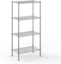 18" Deep x 30" Wide x 64" Height Wire Shelving Kit | 4-Tier | NSF Commercial Storage Rack Unit