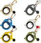 Zip Tie Holder Cable Tie Holder Heavy-Duty Colored Upgraded for Tool Belt Organized Strong Efficient for Electrician Tool Storage Reusable Portable 6 Pack