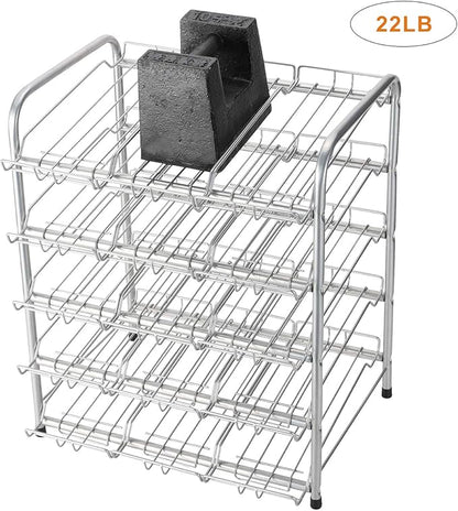 Can Organizer for Pantry, Can Rack Can Storage Dispenser for Canned Food (5 tiers)