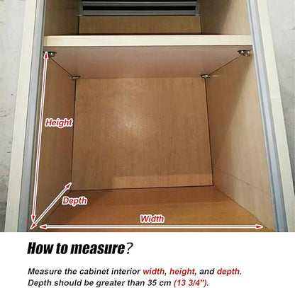 ABS Tambour Door Rolling Shutter Door, White Retractable Cabinet Door Space Saving Roller Door for Kitchen Pantry Furniture Storage Unit, Smooth Quiet(20x36in (51x91cm))