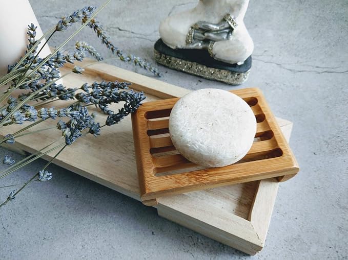 Bamboo Soap Dish | Bamboo Soap Tray | 11cm x 7.5 cm | Eco Product, Eco Friendly Gift (1)