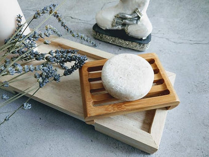 Bamboo Soap Dish | Bamboo Soap Tray | 11cm x 7.5 cm | Eco Product, Eco Friendly Gift (1)