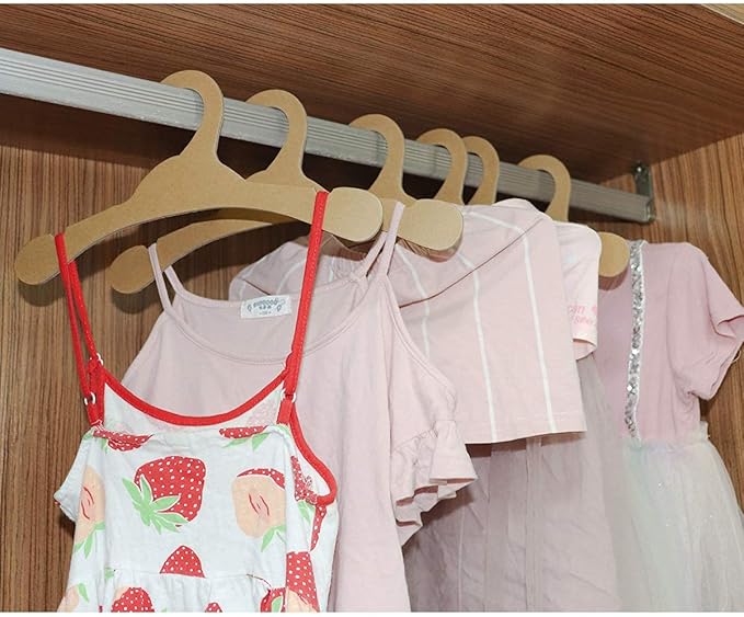 Baby Cardboard Hangers, Eco Friendly Recycled Paper Clothes Hanger for Kids Childrens (20 Pack)