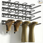 zacurter Wall Mount Boot Rack Metal Wader Hangers for Tall Boots, 8 Pair Boot Storage Organizer for Entryway Garage, Heavy Duty Cowboy Boot Holder for Rain Work Shoes, Outdoor & Indoor Use(4 Pack)