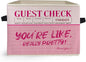 Trendy Preppy Pink Storage Box Bins, You're Like Really Pretty Guest Check Collapsible Storage Basket Organizer for Girls Room Laundry Room Apartment Clothes Books, Decor for Room