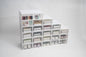 Shoe Organizer Storage Boxes for Closet, 24 Pack Large Boxes Clear Shoes Plastic Storage, White Display Containers Shoe Racks for Storing Sports 13 X 9.1 X 5.5 Inch