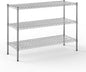 18" Deep x 48" Wide x 34" Height Wire Shelving Kit | 3-Tier | NSF Commercial Storage Rack Unit