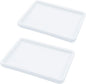 Ceramic Soap Dish for Shower 2 Pack Bar Soap Holder Palette for Watercolors Soap Tray