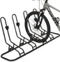 Kingarage 4 Floor Bike Rack, Safeguard Disc Brakes & Derailleurs Design, Waterproof Bicycle Stand Indoor/Outdoor/Garage Use, Fits 12"-29" Tires, Upgraded 0.63" Steel Tubes for Stability