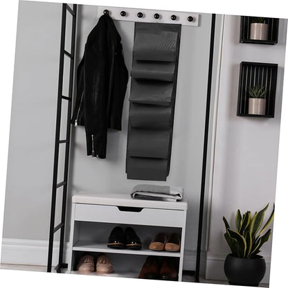 GLEAVI Hanging Shoe Organizer Large Capacity Folding Bag Wall Storage Non-woven