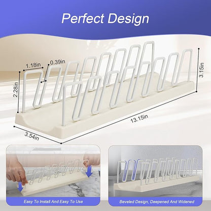 Hat Rack for Metals Baseball Caps | 14-Caps Organizer Stand | Space-Saving Design for Bedroom, Wardrobe, Office | Durable & Rust-Free Hat Holder, White 2 Pack