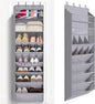 for 1 Pack Over The Door Shoe Organizer,68" Exlarge Deep Pockets Hanging Shoe