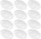 iDesign Plastic Soap Saver, Holder Tray for Bathroom Counter, Shower, Kitchen, 0.75" x 3.25" x 4.75", Set of 12, Clear
