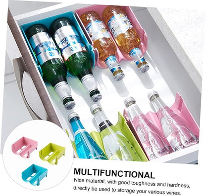 Refrigerator Organizer Bins Drink Storage Box Soda Holder Stackable Crisper