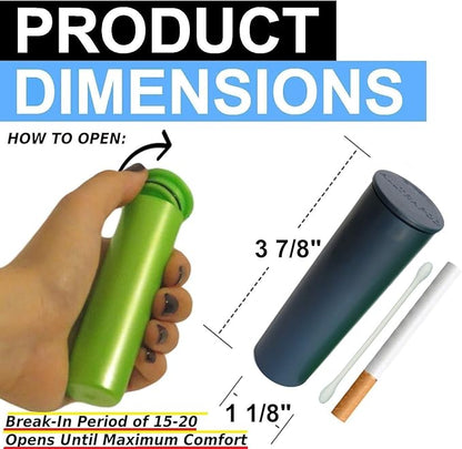 Large Capacity, Fully Smell Proof, Water Proof Containers - Blue Bundle of 4