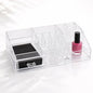 Decozen Makeup Organizer - Vanity Storage with Multiple Compartments and Drawers for Brushes, Lipsticks, Jewelry, Perfect for makeup organizer countertop, makeup holders and organizers, Gift for Mom