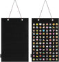 Pin Display - 96 Slots Felt Hanging Brooch Pin Organizer - Enamel Collection Brooch Pins Organizer
