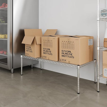 21" Deep x 48" Wide x 14" Height Wire Shelving Kit | 1-Tier | NSF Commercial Storage Rack Unit