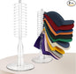 Hat Stand for Baseball Caps, Acrylic Hat Stand Holder Organizer, No Install Hat Racks for Display Storage 48 Baseball Caps for Bedroom, Closet, Dresser, 2PCS