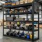 Garage Shelving Units,59" Wide Heavy Duty 5-Tier Metal Storage Shelf with Adjustable Shelves,3000lb Capacity Industrial Shelving for Garage Organization,Basement Storage,WorkshopWarehouse