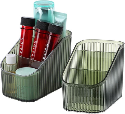 Grean Makeup Brush Holder Organizer for Vanity, Bathroom Countertop Organizer 6 Cups, Toiletry Organizer, Storage & Display for Skincare, Perfume, Hairbrush, Sunglasses & Desk Accessories
