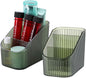 Grean Makeup Brush Holder Organizer for Vanity, Bathroom Countertop Organizer 6 Cups, Toiletry Organizer, Storage & Display for Skincare, Perfume, Hairbrush, Sunglasses & Desk Accessories