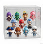 Stackable Acrylic Figure Display Case with Magnetic Door - Clear Showcase, 3-Tier Removable Stand, Dustproof Storage for Mini Figures & Blind Boxes (10.6 x 7.1 x 8.7 In)