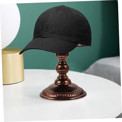 ULTECHNOVO Baseball Cap Hat Rack Stand Holder Display Case Freestanding Metal Dome
