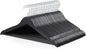 Amazon Basics Wood Suit Clothes Hangers for Closet Organizer, Black, 30-Pack