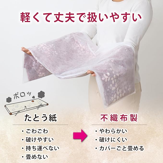 アストロ Astro 605-57 Kimono Storage Cover, White, Set of 10, Breathable Non-Woven Fabric, Storage Bag, Instead of Paper Kimono, Protects Against Dust and Dirt, Yukata, Furisode, Kimono, Dust Protection