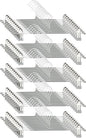 Pants Hangers with Clips, 50 Pack Heavy Duty Space Saving Pant Hangers for Closet Organizer, 12 Inch Gray Non Slip Clip Hangers for Jeans, Skirts, Shorts & Trousers, 360° Swivel Hook