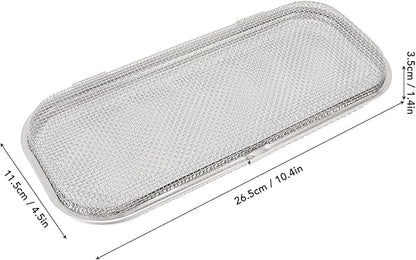 POCREATION Stainless Steel Dishwasher Utensil Basket, Dishwasher Basket For Unsils Silverware Holder, Dishwasher Basket For Cpsticks With Mesh Bottom, Compact Design, Kitchen For Utensils And Cutlery