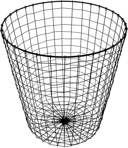 G.E.T. WB-300-MG Heavy Duty Iron Wire Utility Storage Basket, Round, 16" x 18"