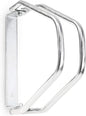 a Relaxdays Bicycle Stand for Wall Mounting, Wall Mount for 1 Bike, Galvanised, Adjustable, HBT: 32.5 x 9 x 28.5 cm, Silver