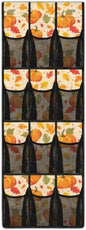 Pumpkin Shoe Organizer Door Hanger for Dorm Room Essentials Home Decor Thanksgiving Door Hanging Shoe Organizer for Living Room,Mesh Fabric Wall Hanging Storage with 12 Pockets