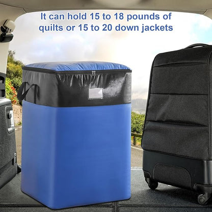 Upgrade Moving Bags Heavy Duty Extra Large,Heavy-Duty Storage Bags – Alternative to Moving Boxes, Plastic Storage Bins, Mattress Bags for Moving & College Essentials (blue, 140L)